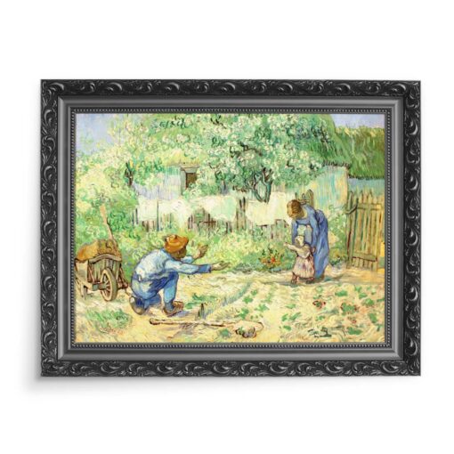 Vincent van Gogh Pierwsze kroki 70x50 wydruk na płótnie CANVAS
