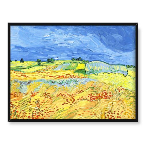 Vincent van Gogh Pola 40x30 w RAMIE