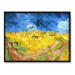 Vincent van Gogh Pole pszenicy z krukami 40×30