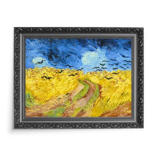 Vincent van Gogh Pole pszenicy z krukami 70x50 wydruk na płótnie CANVAS