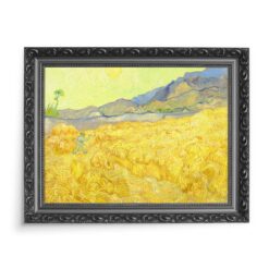 Vincent van Gogh Pole pszenicy ze żniwiarzem 2 70×50 wydruk na płótnie CANVAS