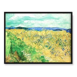 Vincent van Gogh Pole Wheatfield with Cornflowers 40×30