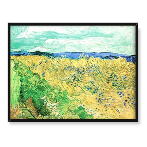 Vincent van Gogh Pole Wheatfield with Cornflowers 40x30