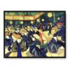 Vincent Van Gogh Sala taneczna w Arles 40×30 w RAMIE