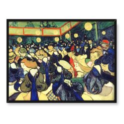 Vincent Van Gogh Sala taneczna w Arles 40×30