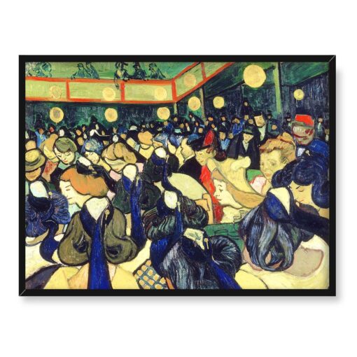 Vincent Van Gogh Sala taneczna w Arles 40x30 w RAMIE