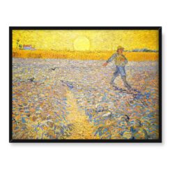 Vincent Van Gogh Siewca o zachodzie słońca 40×30