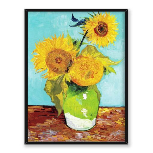 Vincent van Gogh Trzy Słoneczniki 30x40