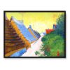 Vincent Van Gogh Uliczka w Saintes-Maries 40×30