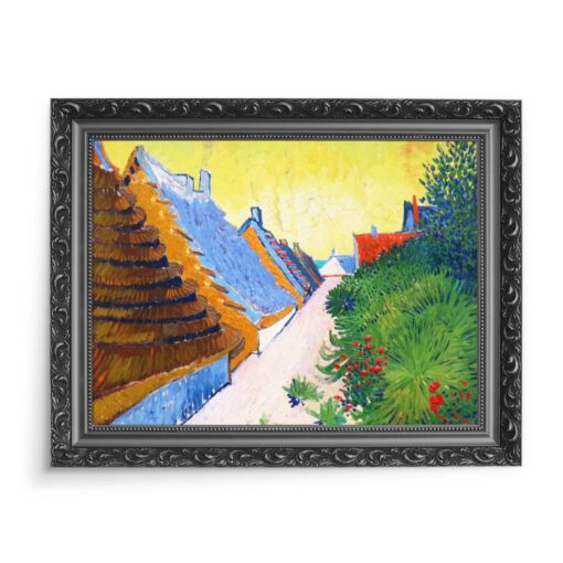 Vincent van Gogh Uliczka w Saintes-Maries 70x50 wydruk na płótnie CANVAS