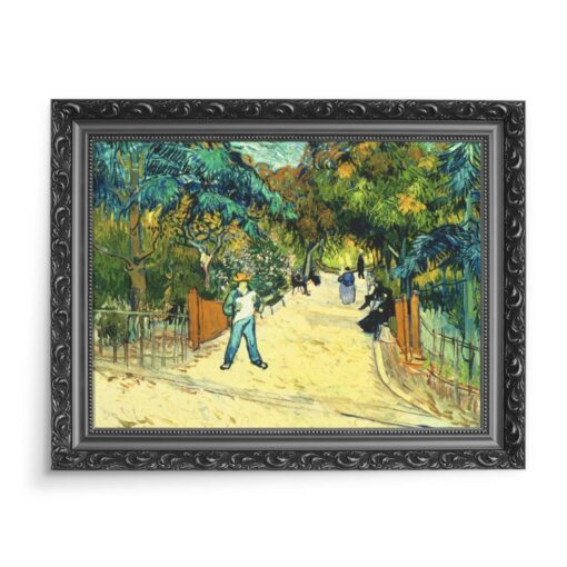 Vincent van Gogh Wejście do ogrodów w Arles 70x50 wydruk na płótnie CANVAS