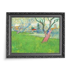 Vincent van Gogh Widok Arles z kwitnącymi drzewami 70×50 wydruk na płótnie CANVAS