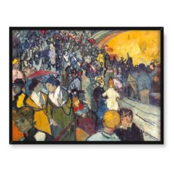 Vincent Van Gogh Widzowie w arenie Arles 40×30