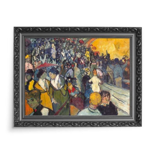 Vincent van Gogh Widzowie w arenie Arles 70x50 wydruk na płótnie CANVAS
