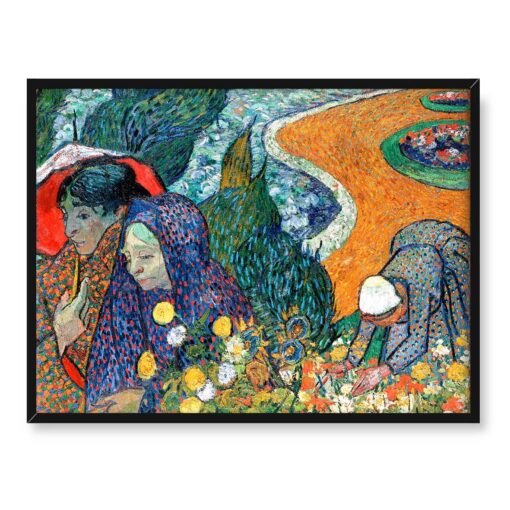 Vincent Van Gogh Wspomnienie ogrodu w Etten 40x30
