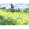 Vincent van Gogh Zielone pole — produkt cyfrowy do pobrania