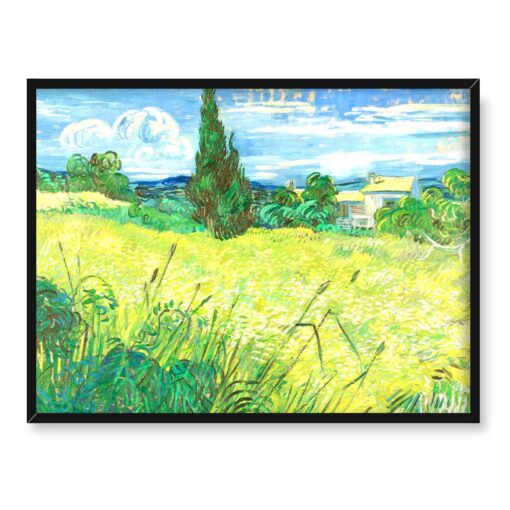 Vincent van Gogh Zielone pole 40x30 w RAMIE