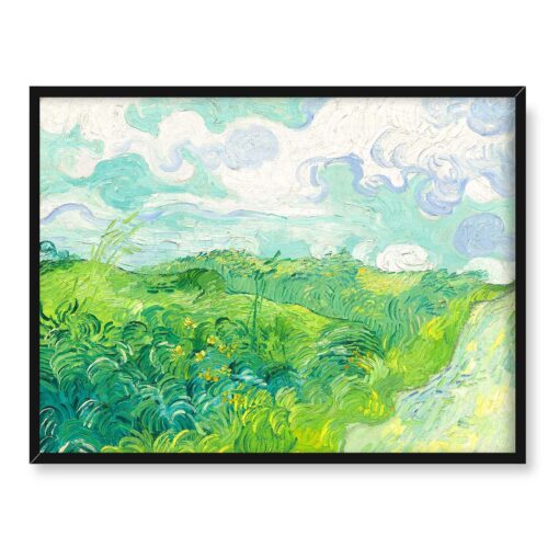 Vincent van Gogh Zielone pole pszenicy 40x30 w RAMIE