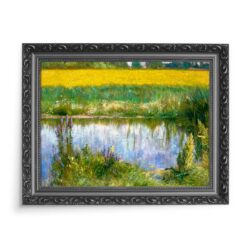 Władysław Podkowiński Pole łubinu 70x50 wydruk na płótnie CANVAS