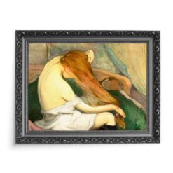 Władysław Ślewiński Kobieta czesząca włosy 70×50 wydruk na płótnie CANVAS