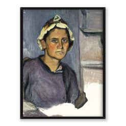 Władysław Ślewiński Portret Magdaleny 30×40