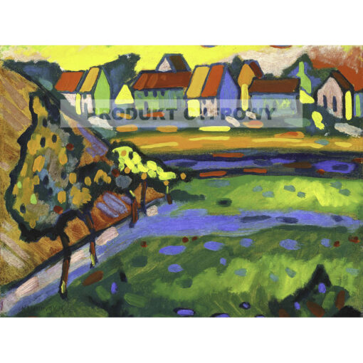 Wassily Kandinsky Bawarska wieś — produkt cyfrowy do pobrania