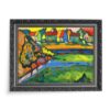 Wassily Kandinsky Bawarska wieś 70×50 wydruk na płótnie CANVAS