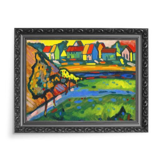 Wassily Kandinsky Bawarska wieś 70x50 wydruk na płótnie CANVAS