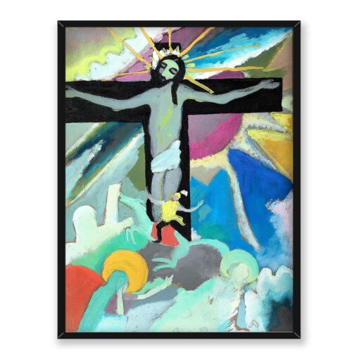 Wassily Kandinsky Chrystus 30x40