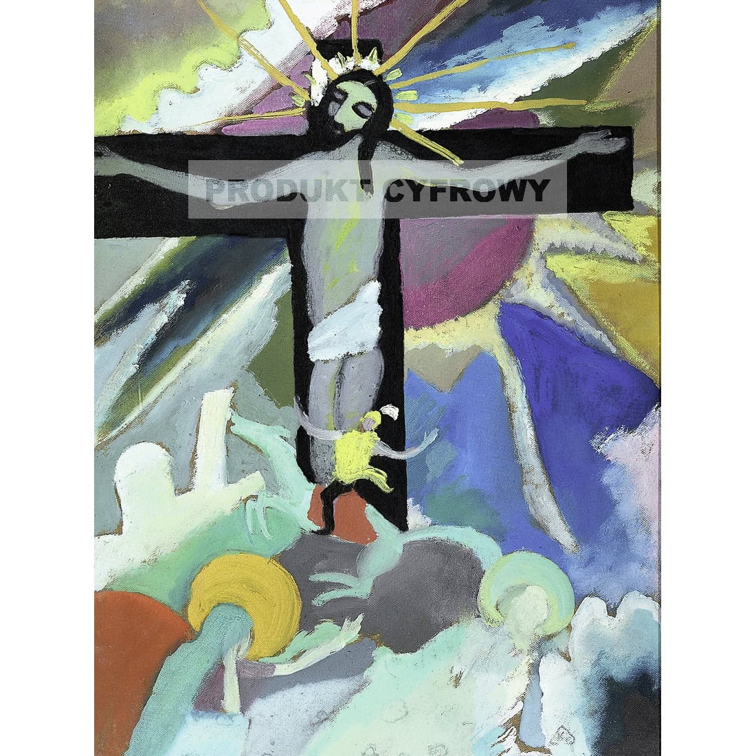 Wassily Kandinsky Chrystus — produkt cyfrowy do pobrania