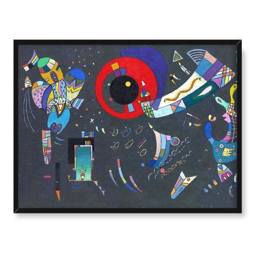 Wassily Kandinsky Esquisse pour autour du cercle abstrakcja 40x30