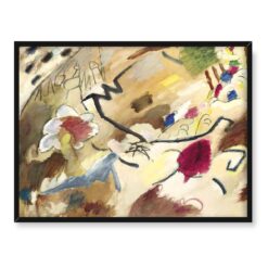 Wassily Kandinsky Konie improwizacja abstrakcja 40x30