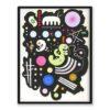 Wassily Kandinsky Noir bigarre 30×40