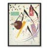 Wassily Kandinsky Pointes noires abstrakcja 30×40