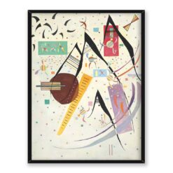 Wassily Kandinsky Pointes noires abstrakcja 30x40
