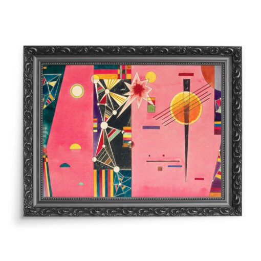 Wassily Kandinsky Rosa abstrakcja 70x50 wydruk na płótnie CANVAS