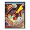 Wassily Kandinsky Tiefes braun abstrakcja 30×40
