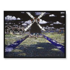 Wassily Kandinsky Wiatrak w Holandii 40x30