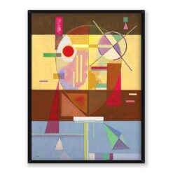 Wassily Kandinsky Zersetzte spannung abstrakcja 30x40