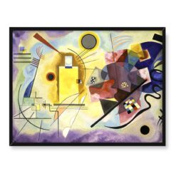 Wassily Kandinsky Żółty czerwony niebieski 40x30