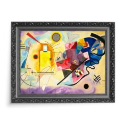 Wassily Kandinsky Żółty czerwony niebieski 70×50 wydruk na płótnie CANVAS