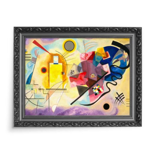 Wassily Kandinsky Żółty czerwony niebieski 70x50 wydruk na płótnie CANVAS