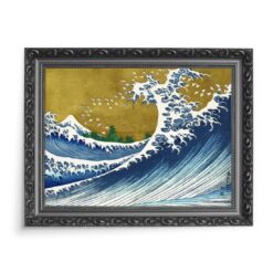 Wielka fala w Kaganawie a la Hokusai 70x50 wydruk na płótnie CANVAS