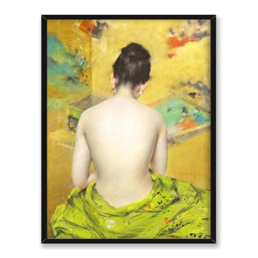 William Merritt Chase Badanie koloru ciała i złota 30x40
