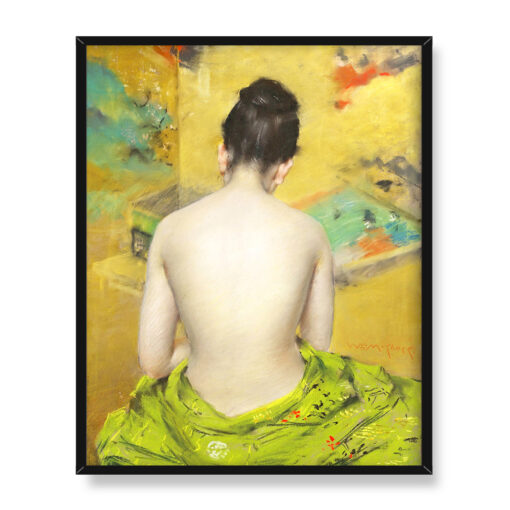 William Merritt Chase Badanie koloru ciała i złota 40x50