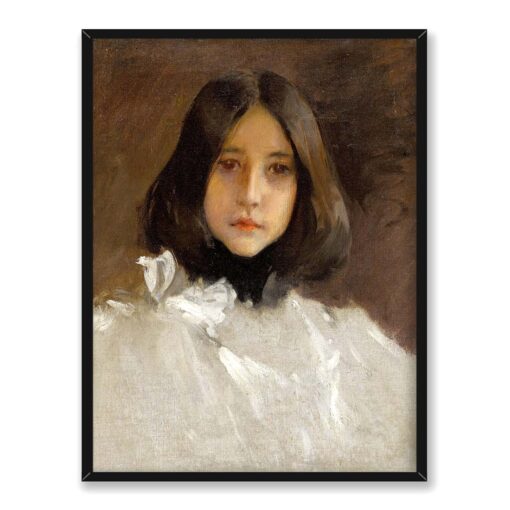 William Merritt Chase Córka artysty Alice 30x40 w RAMIE