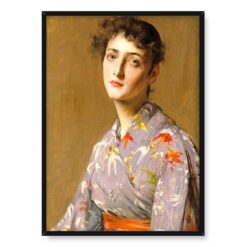 William Merritt Chase Dziewczyna w japońskim kostiumie 50x70