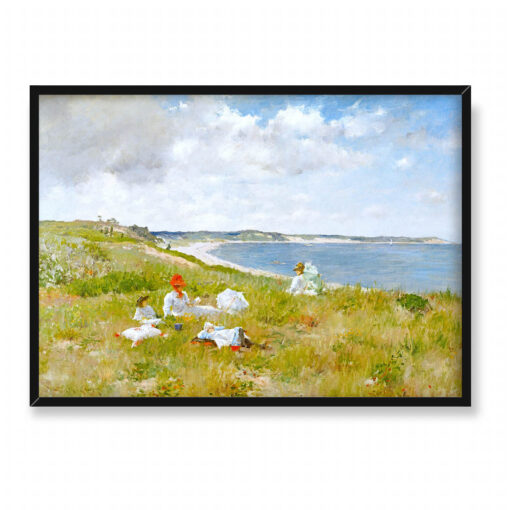 William Merritt Chase Godziny bezczynności 70x50