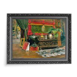 William Merritt Chase Kącik mojego studia 70×50 wydruk na płótnie CANVAS