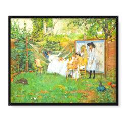 William Merritt Chase Kolumb przed soborem w Salamance 50×40